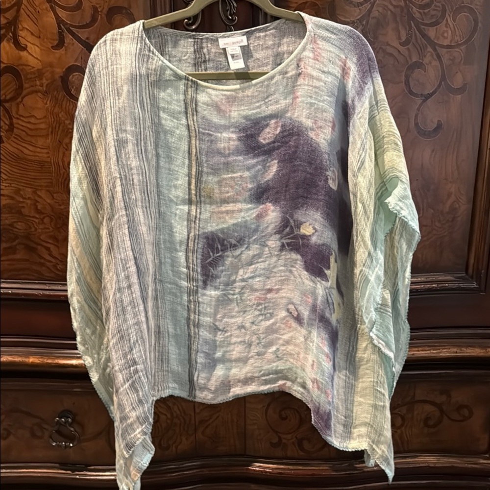 J. Jill Pastel Striped Women's Blouse